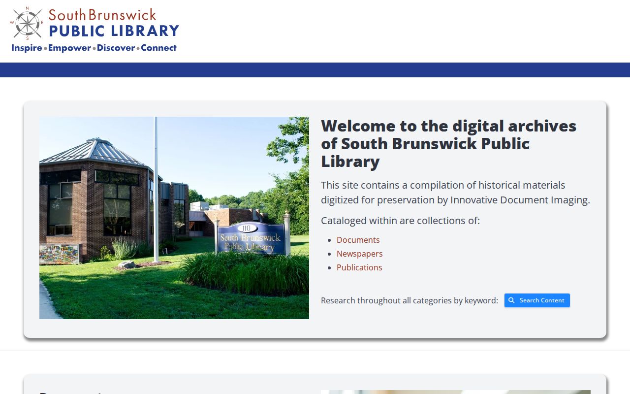 South Brunswick city directory research in the digitized local archive